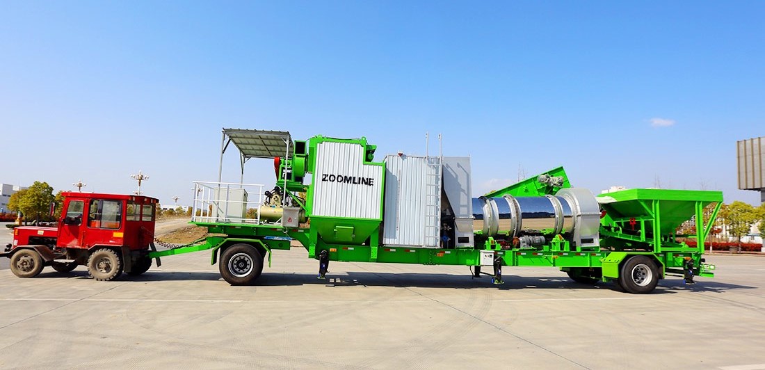 超級(jí)移動(dòng)筒拌式瀝青攪拌站